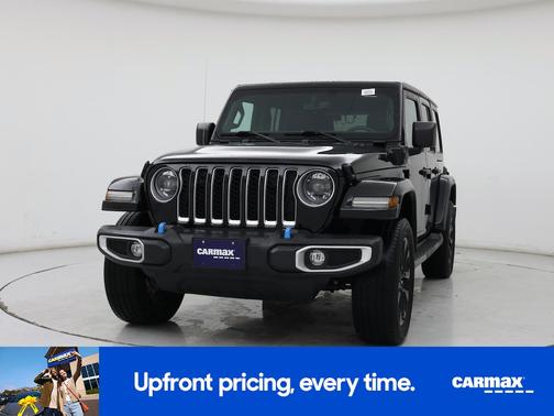 Black 2023 Jeep Wrangler 4xe Unlimited Sahara