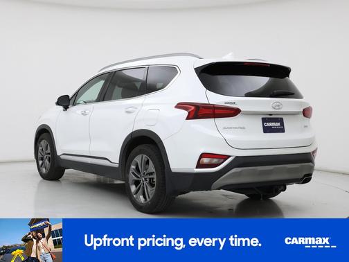 White 2019 Hyundai SANTA FE Ultimate