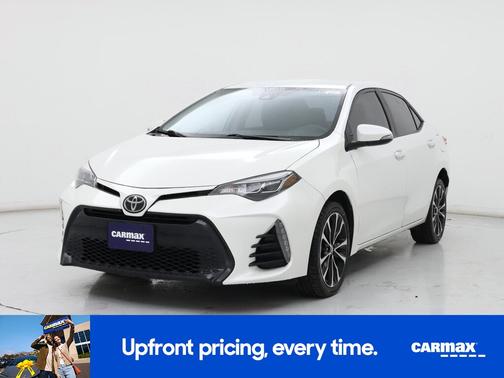 White 2017 Toyota Corolla SE