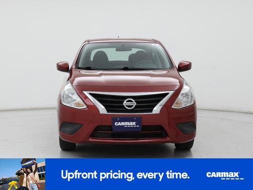 Red 2019 Nissan Versa SV