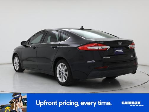 Black 2020 Ford Fusion SE