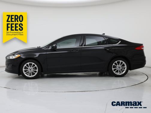 Black 2020 Ford Fusion SE
