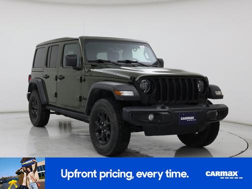 Green 2022 Jeep Wrangler Unlimited Willys