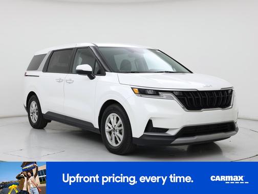 White 2024 Kia Carnival LX Seat Package