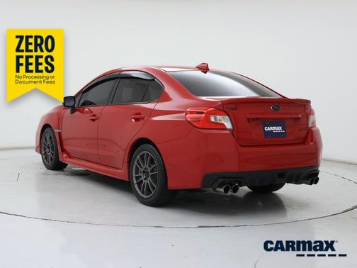 Red 2016 Subaru WRX Limited