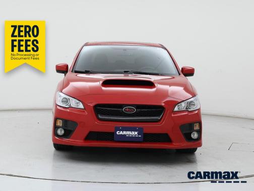 Red 2016 Subaru WRX Limited