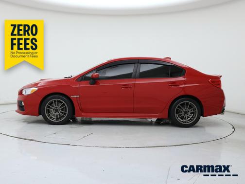 Red 2016 Subaru WRX Limited