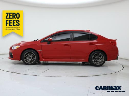 Red 2016 Subaru WRX Limited