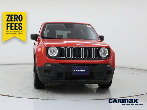 Red 2018 Jeep Renegade Sport