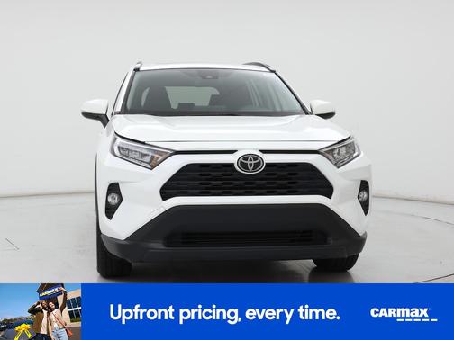 White 2019 Toyota RAV4 XLE