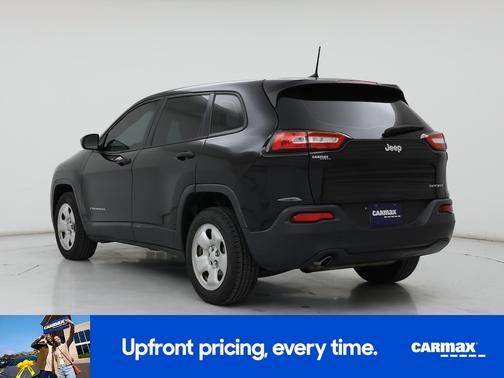 Black 2017 Jeep Cherokee Sport