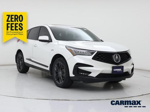 White 2021 Acura RDX SH-AWD A-Spec