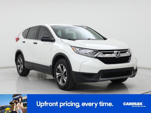 White 2018 Honda CR-V LX