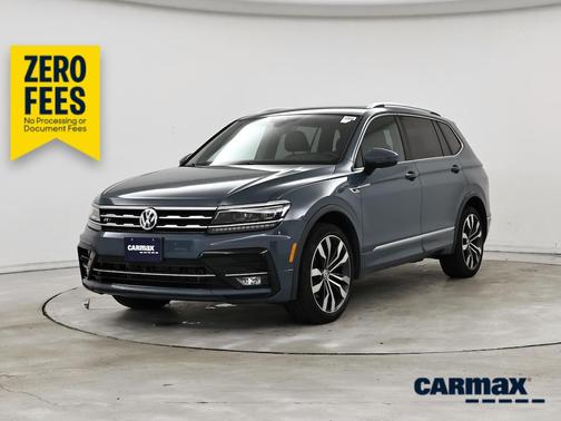 Blue 2020 Volkswagen Tiguan SEL Premium R-Line
