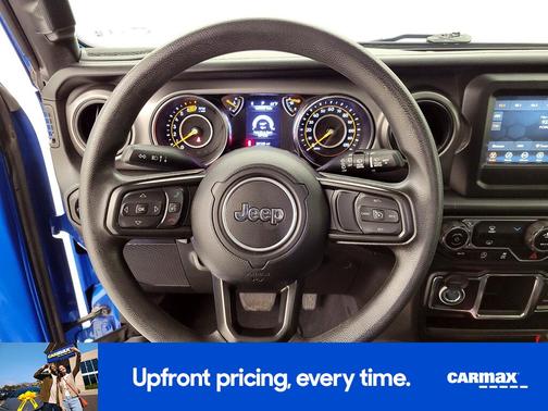 Blue 2023 Jeep Wrangler Sport