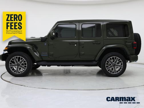 Green 2024 Jeep Wrangler 4xe High Altitude