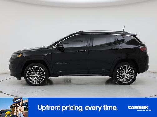 Black 2022 Jeep Compass Limited