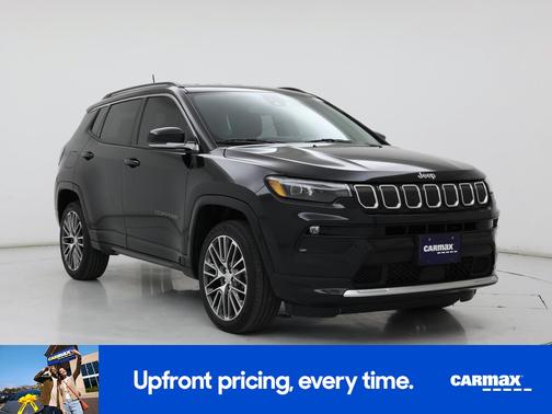 Black 2022 Jeep Compass Limited