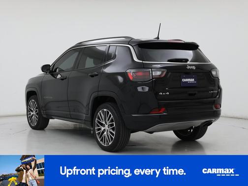 Black 2022 Jeep Compass Limited