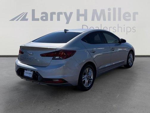 Stellar Silver 2020 Hyundai ELANTRA SEL