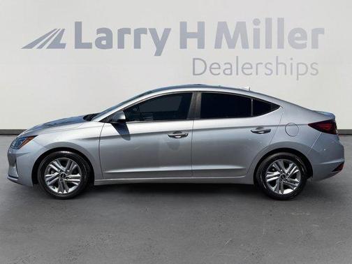 Stellar Silver 2020 Hyundai ELANTRA SEL