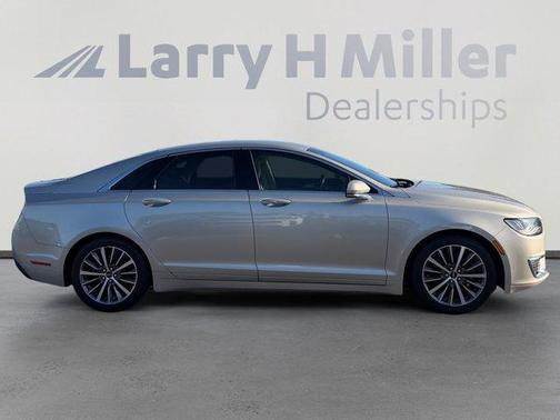 White Gold Metallic 2017 Lincoln MKZ Select