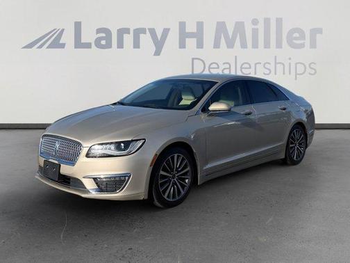 White Gold Metallic 2017 Lincoln MKZ Select