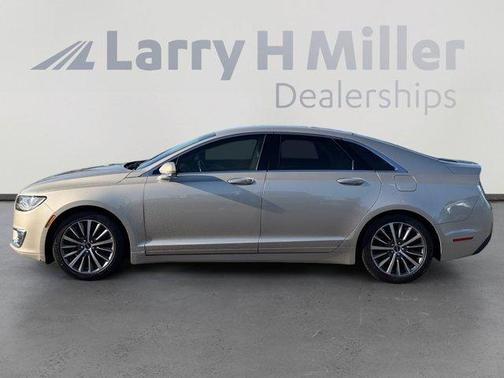 White Gold Metallic 2017 Lincoln MKZ Select