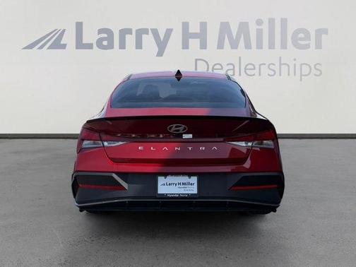 Red 2025 Hyundai ELANTRA SEL Sport