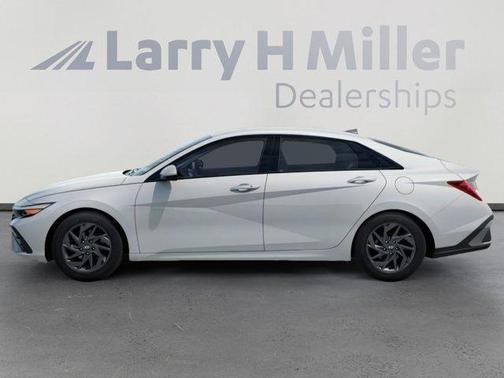 Serenity White Pearl 2026 Hyundai ELANTRA HEV Blue