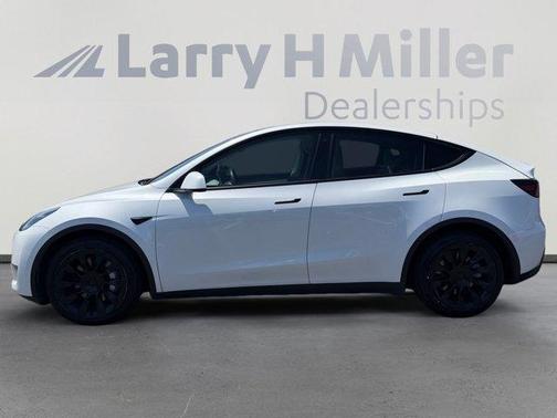 Pearl White 2020 Tesla Model Y Long Range