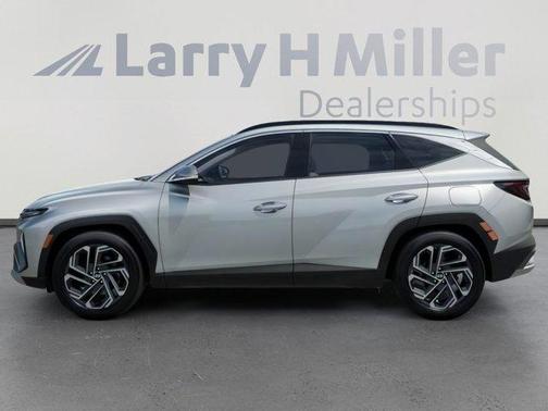 Shimmering Silver 2026 Hyundai TUCSON Hybrid Limited