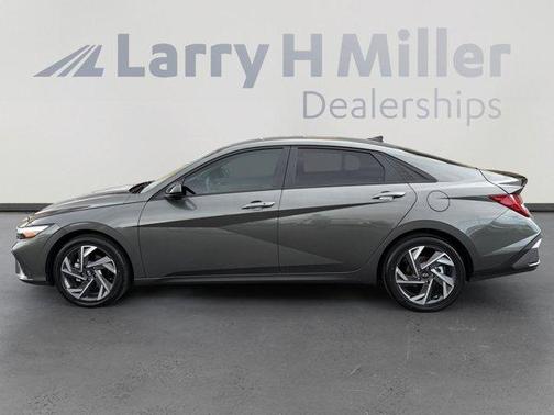 Amazon Gray 2025 Hyundai ELANTRA HEV SEL