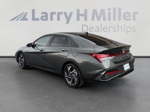Amazon Gray 2025 Hyundai ELANTRA HEV SEL