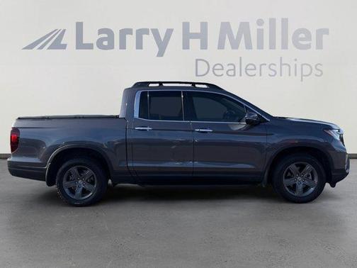 Modern Steel Metallic 2023 Honda Ridgeline RTL-E