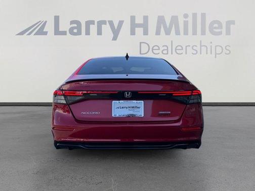 Radiant Red Metallic 2024 Honda Accord Hybrid Sport-L