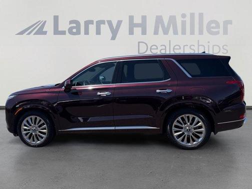 Burgundy 2020 Hyundai PALISADE Limited