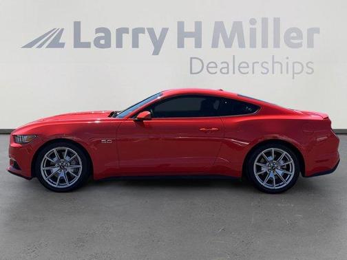 Competition Orange 2015 Ford Mustang GT Premium