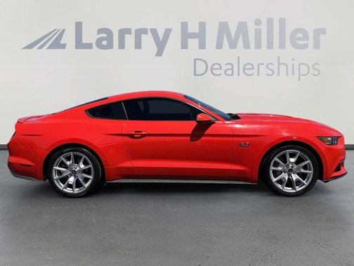 Competition Orange 2015 Ford Mustang GT Premium