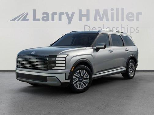 Silver Metallic 2026 Hyundai Palisade Hybrid 7P