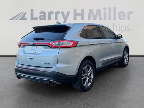 Ingot Silver 2017 Ford Edge Titanium