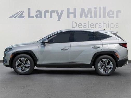 Shimmering Silver 2026 Hyundai TUCSON Hybrid SEL