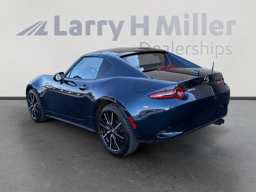 Deep Crystal Blue Mica 2025 Mazda MX-5 Miata RF Grand Touring