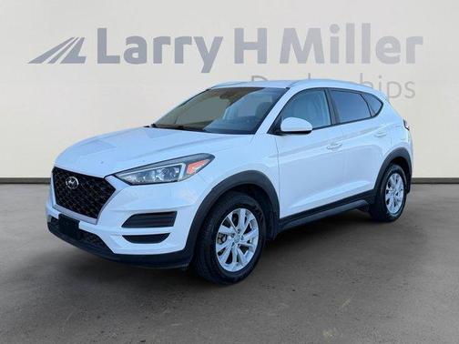 Cream White 2020 Hyundai TUCSON Value