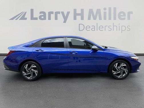 Intense Blue 2025 Hyundai ELANTRA HEV SEL