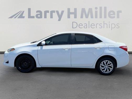 Super White 2019 Toyota Corolla LE