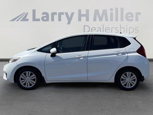 White 2017 Honda Fit LX