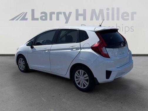 White 2017 Honda Fit LX