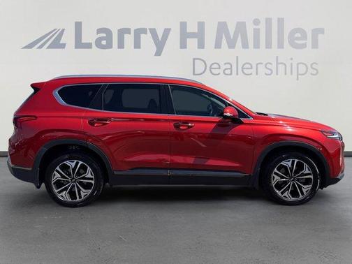 Lava Orange 2020 Hyundai SANTA FE 2.0T Limited