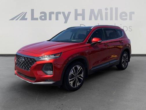 Lava Orange 2020 Hyundai SANTA FE 2.0T Limited